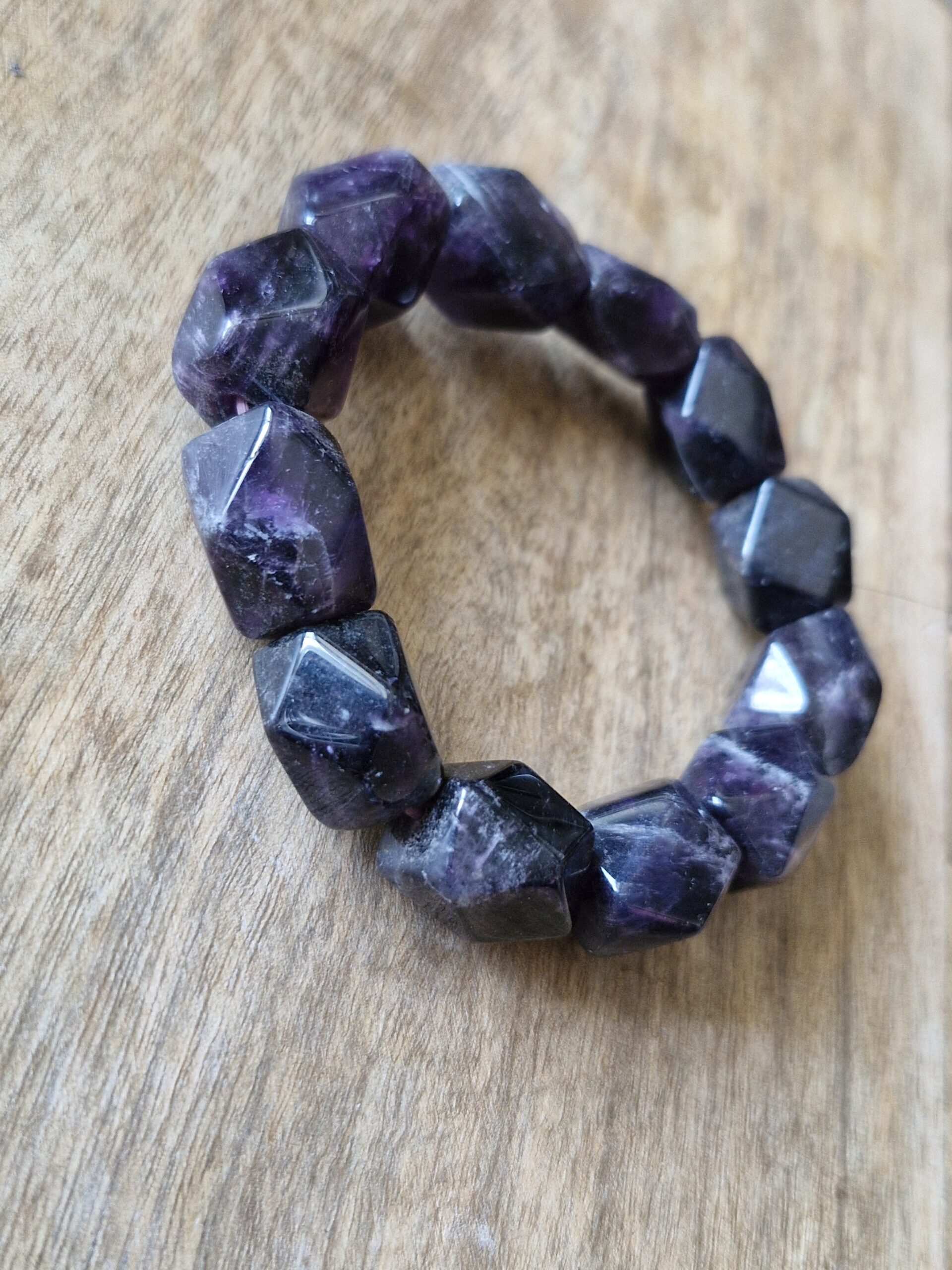 AMETHYST - WoW - Bracelet Tumble