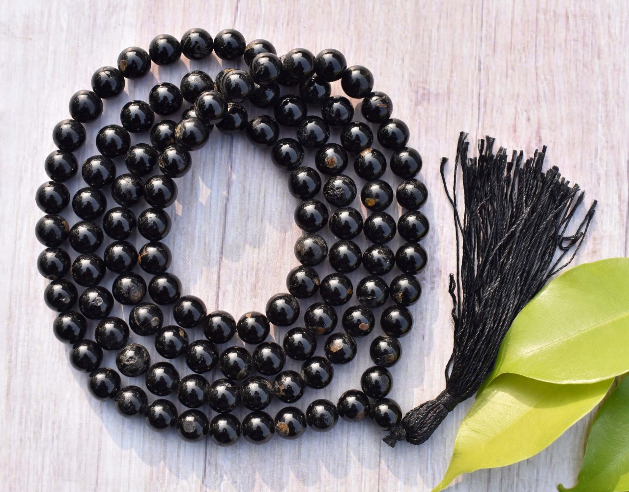 Black Tourmaline - WoW - Mala 8mm