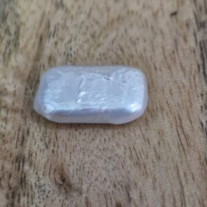 Pearl ie MOTI ( Rectangular Pearl - Natural Water )- 7.3 ratti